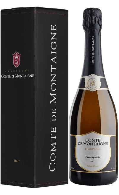 Champagner-Cuvée Special Brut verpackt [COMTE DE MONTAIGNE]