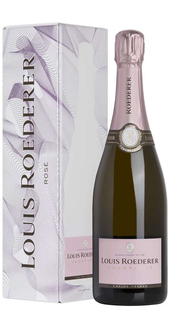 Champagner Rosé Brut Millesimé 2016, verpackt