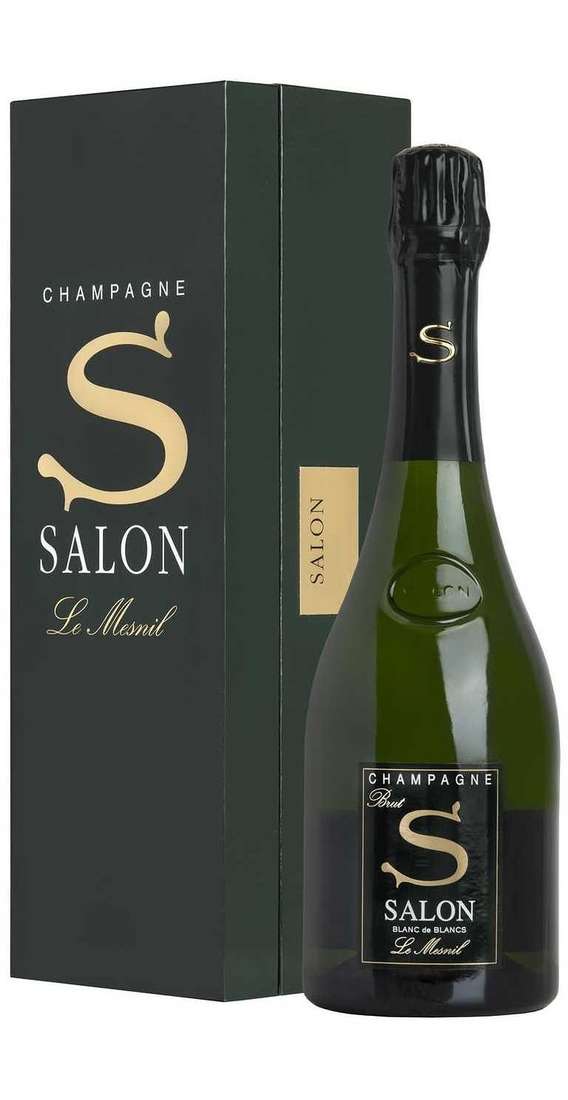 Champagner SALON 2013 BLANC de BLANCS „S“ im Holzkasten