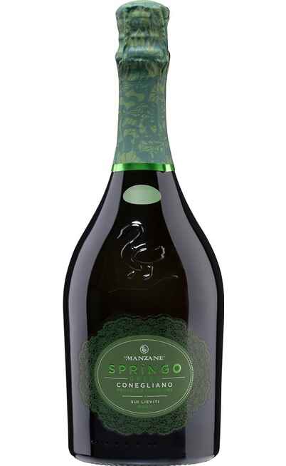 Conegliano Prosecco Superiore Sui Lieviti Brut Nature DOCG SPRINGO GREEN [LE MANZANE]