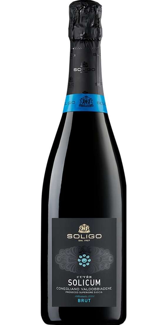 Conegliano Valdobbiadene Prosecco Superiore Millesimato Brut Cuvée SOLICUM DOCG