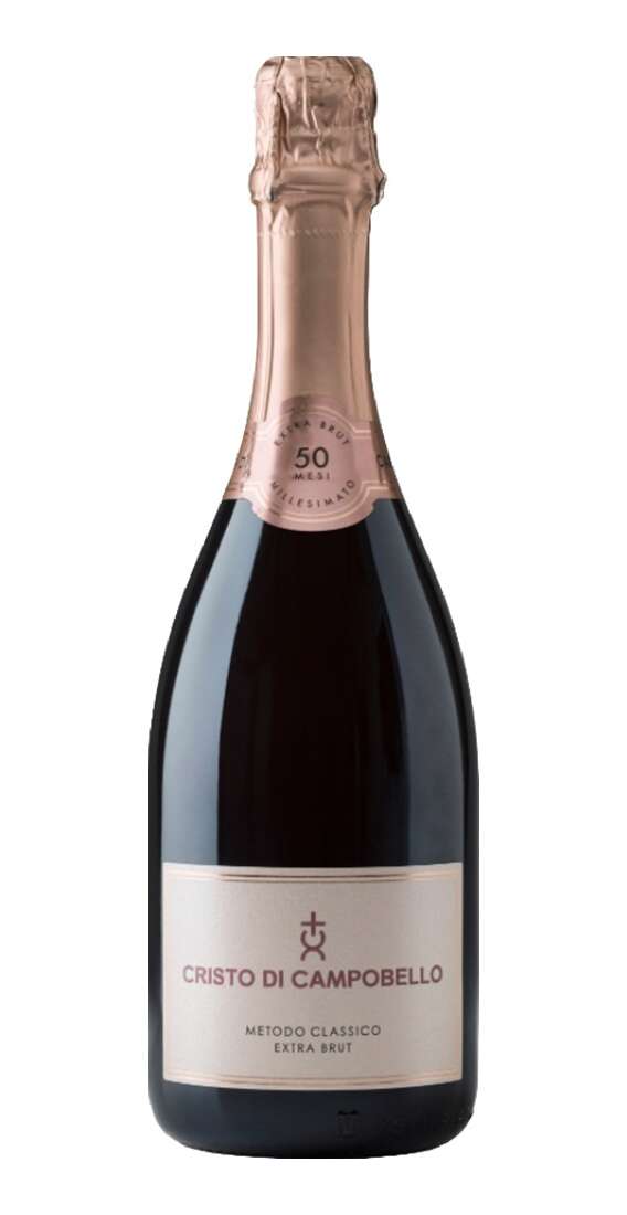CRISTO DI CAMPOBELLO Classic Method Sparkling Rosé Extra Brut 50 Months Aged