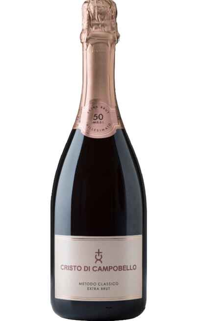 CRISTO DI CAMPOBELLO Classic Method Sparkling Rosé Extra Brut 50 Months Aged [BAGLIO DEL CRISTO DI CAMPOBELLO]