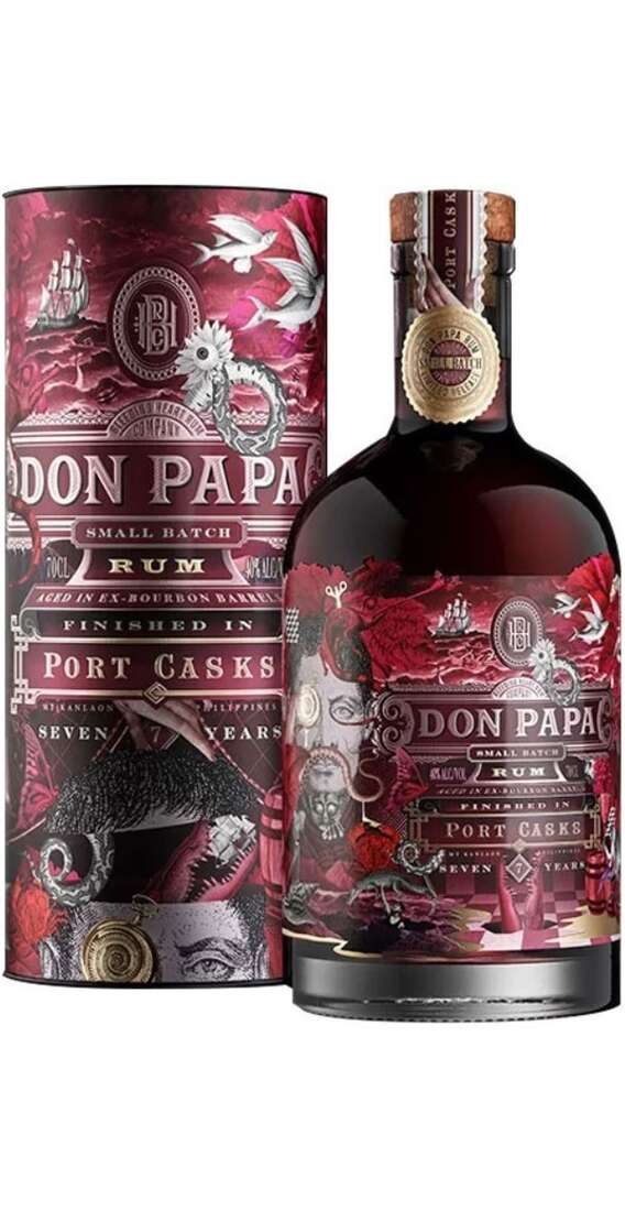 Don Papa PORT CASKS Rum Astucciato