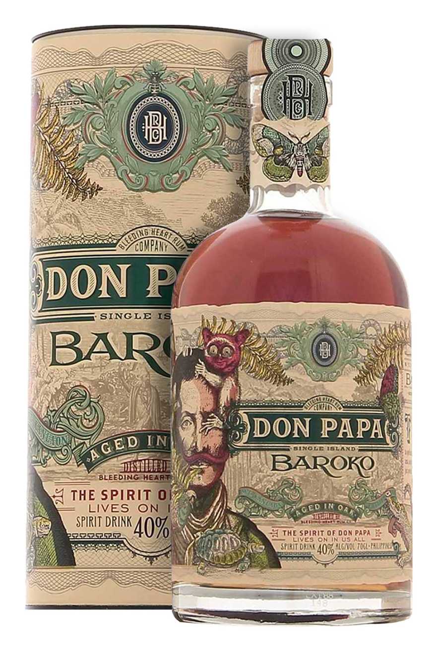 Rum Don Papa: rum distillato da melassa delle Filippine Isola di