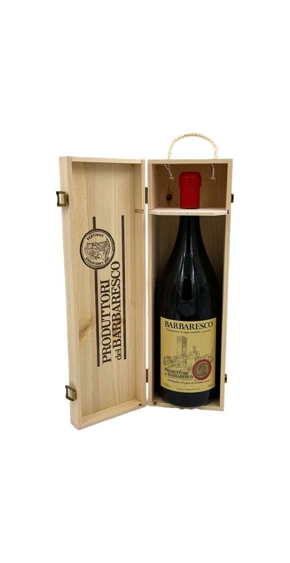 Doppio Magnum 3 Litri Barbaresco DOCG in Cassa Legno