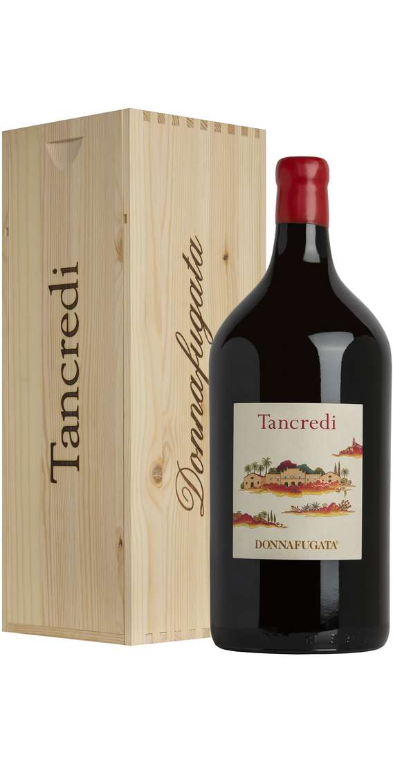 Doppio Magnum 3 Litri Tancredi di Sicilia Rosso DOP In Wooden Box