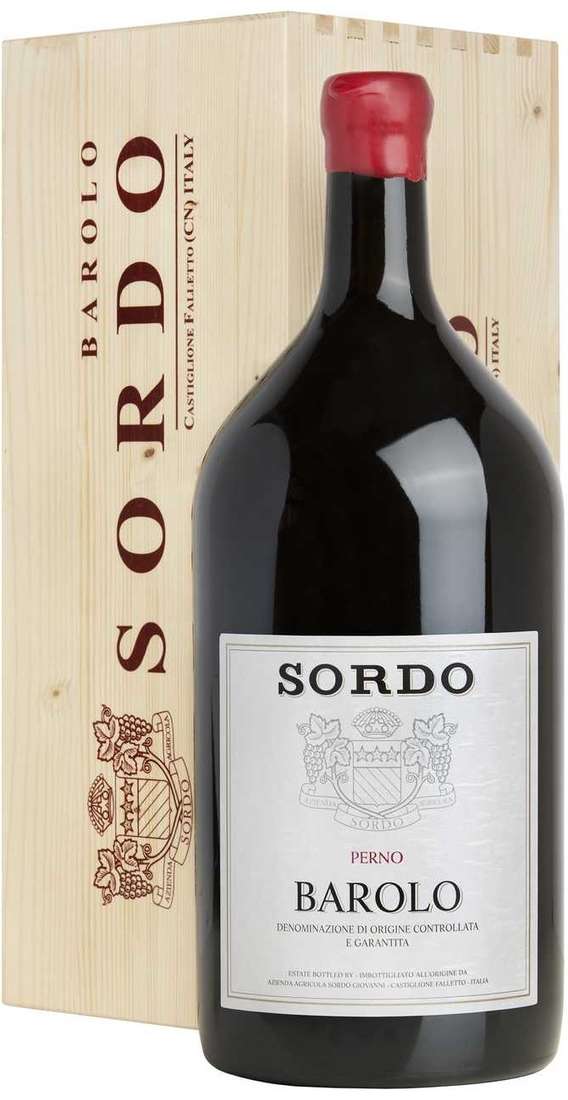 Double Magnum 3 Liters Barolo 2015 "Perno" DOCG in Wooden Box
