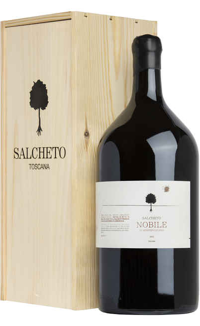 Double Magnum 3 Liters Nobile di Montepulciano DOCG BIO in Wooden Box [Salcheto]