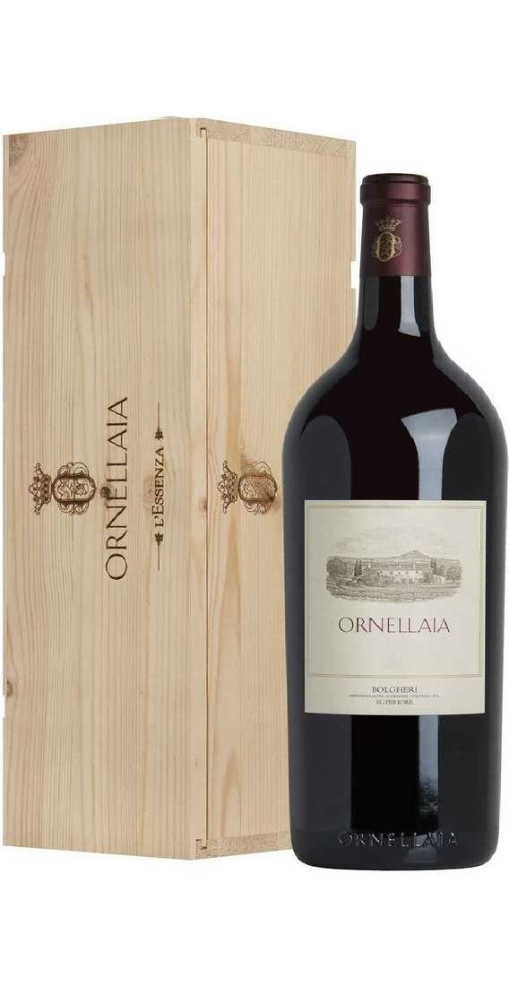 Double Magnum 3 Liters ORNELLAIA 2019 Bolgheri Superiore DOC in Wooden Box