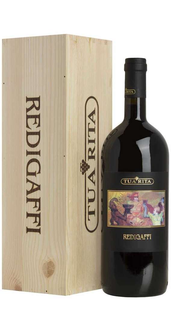 Double Magnum 3 Liters REDIGAFFI 2020 in Wooden Box