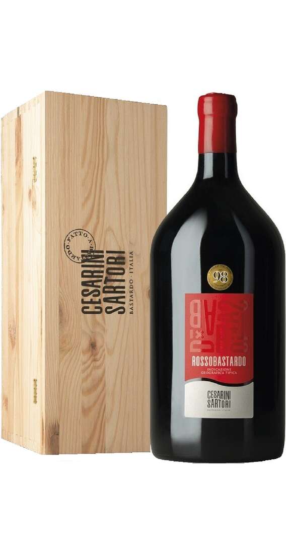 Double Magnum 3 Litres Umbria Rosso Rossostardo en caisse en bois