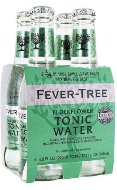 ELDERFLOWER TONIC WATER (4X200ml) [FEVER-TREE]