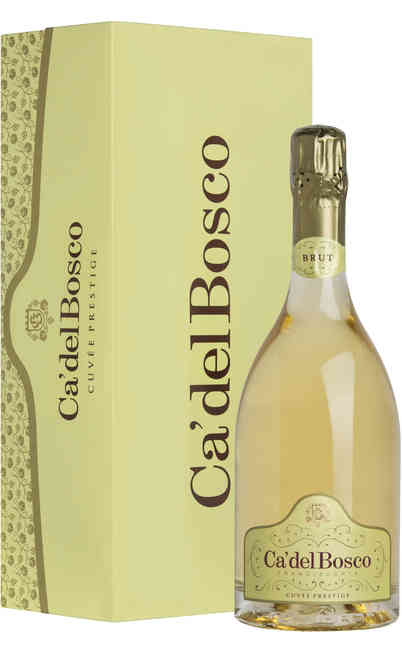 Franciacorta DOCG Brut Cuvée Prestige Jeroboam - Ca' del Bosco -GIFTBOX  LEGNO