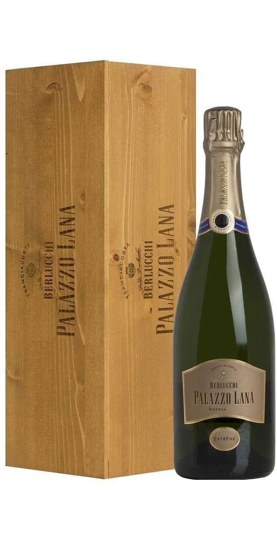 Franciacorta Extreme RESERVE "PALAZZO LANA EXTREME" extra brut dans un coffret en bois