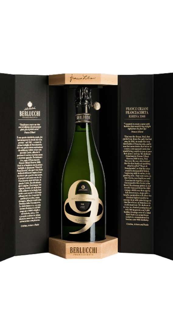 Franciacorta Riserva Franco Ziliani 2011 Dozaggio Zero en boite