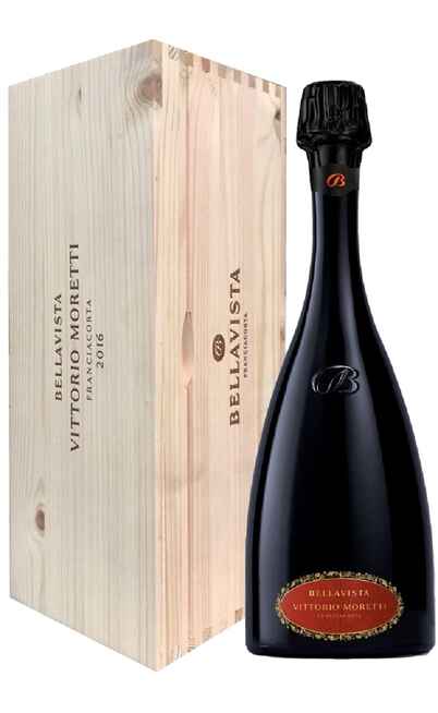 Franciacorta Vittorio Moretti Extra Brut DOCG 2018 In Wooden Box [Bellavista]