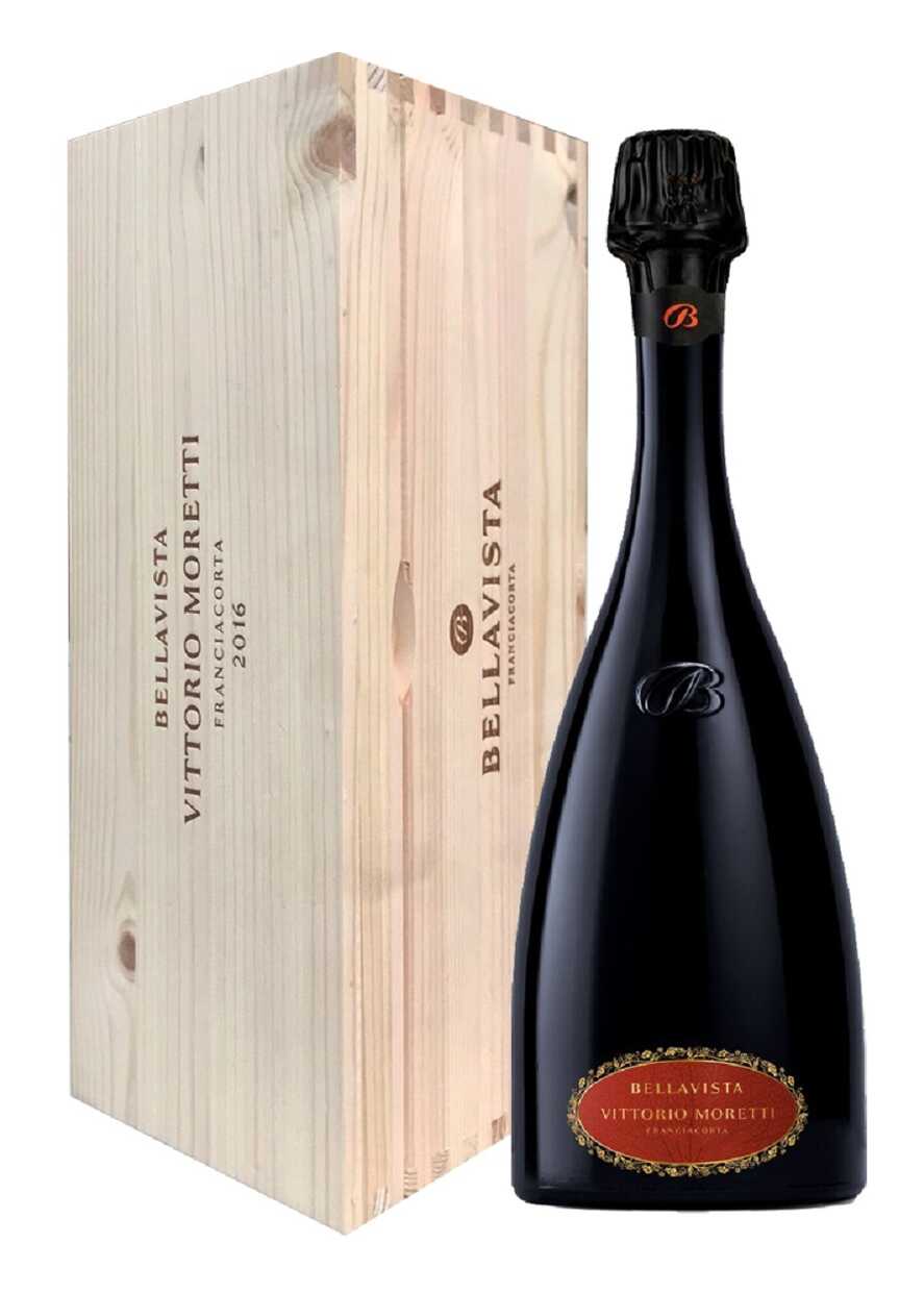 Franciacorta Vittorio Moretti Extra Brut DOCG 2018 In Wooden Box