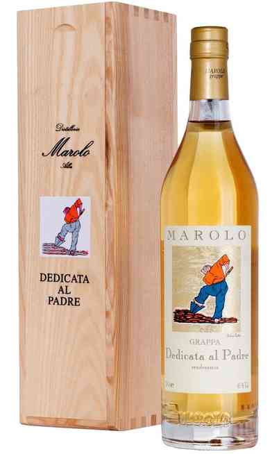 Grappa DEDICATA AL PADRE  in Holzkiste