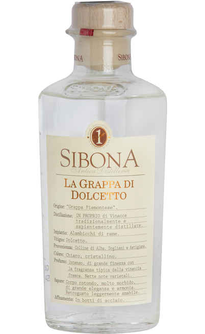 Grappa di Dolcetto "Bianca" [Sibona]