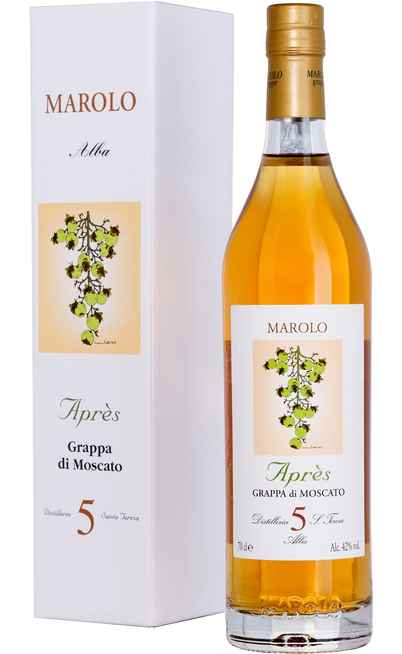 Grappa di Moscato "Apres" 5 Anni Astucciata [MAROLO]