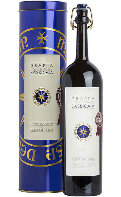 Grappa di Sassicaia "Astucciata" [Tenuta San Guido Poli]