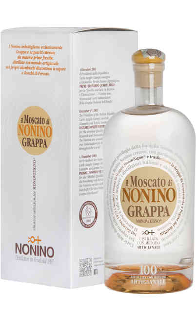 Grappa Moscato Limited Edition verpackt