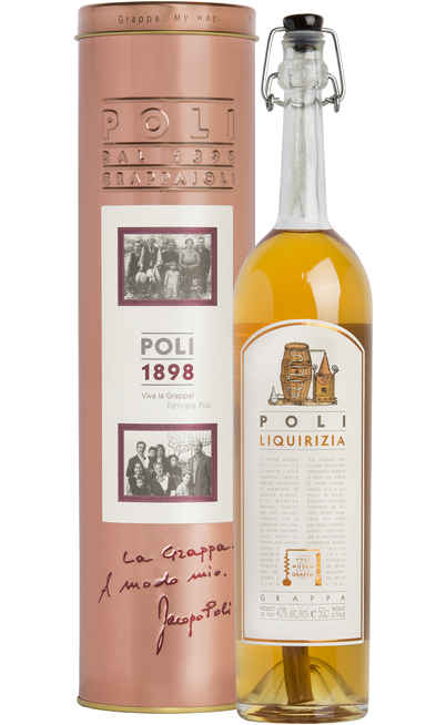 Grappa "Museum Poli Liquirizia Gialla" Astucciata [Poli]