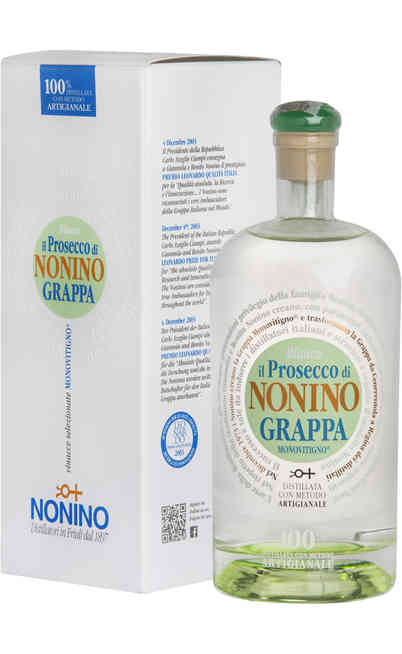 Grappa Prosecco Bianco Limited Edition verpackt