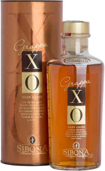 Grappa RESERVE „Extra Old“ verpackt