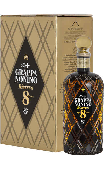 Grappa "RISERVA 8 YEARS BARRIQUES" Astucciata [NONINO]