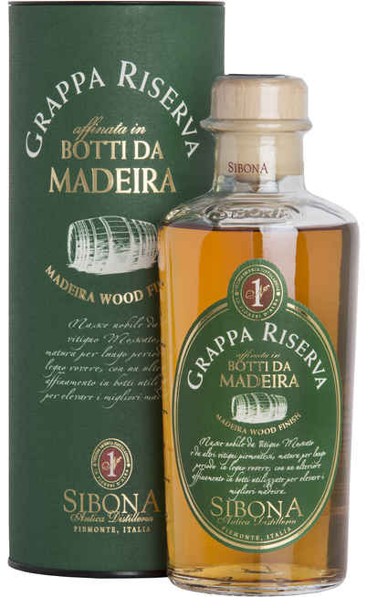 Grappa RISERVA "Invecchiata in Botti da Madeira" Astucciata [Sibona]