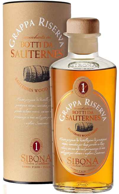 Grappa RISERVA "Invecchiata in Botti da Sauternes" Astucciata [Sibona]