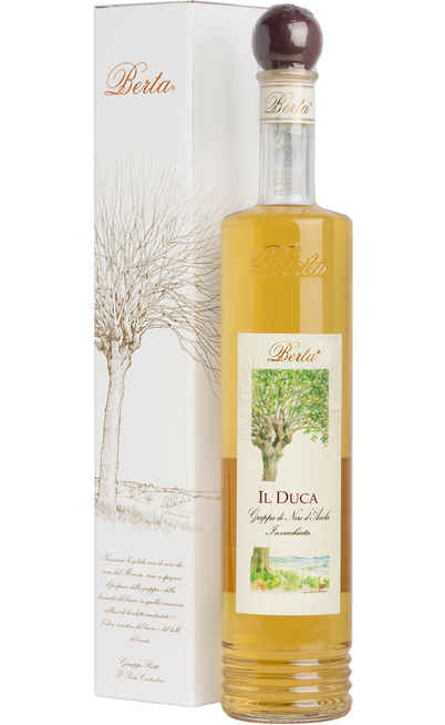 Grappa Sicilia Invecchiata "IL DUCA NERO D'AVOLA" Astucciata [Berta]