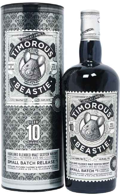 HIGHLAND 10 YEARS OLD BLENDED MALT SCOTCH WHISKY Astucciato [TIMOROUS BEASTIE]