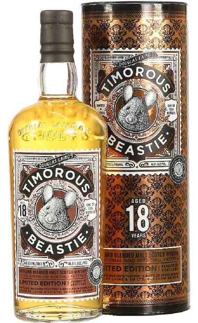 HIGHLAND 18 YEARS OLD BLENDED MALT SCOTCH WHISKY Astucciato [TIMOROUS BEASTIE]
