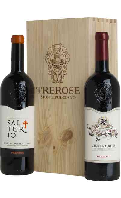 Holzkiste für 2 Montepulciano-Weine