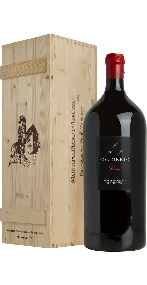 Impériale 6 Liters Montepulciano d'Abruzzo "Rondineto" DOC in Wooden Box