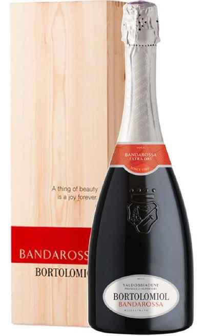 Jeroboam 3 Liters Valdobbiadene Prosecco Sup. Extra Dry Millesimato "Bandarossa" DOCG in Box [BORTOLOMIOL]