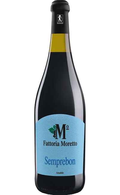 Lambrusco Grasparossa di Castelvetro Amabile SEMPREBON DOP [Fattoria Moretto]