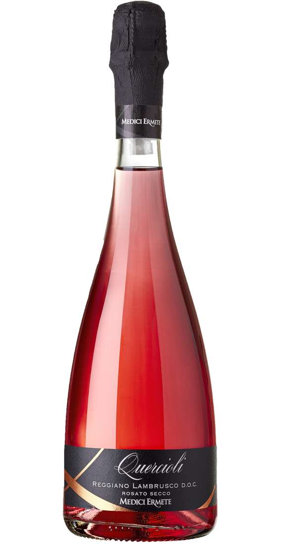 Lambrusco Reggiano Dry Rosé „Quercioli“ DOC