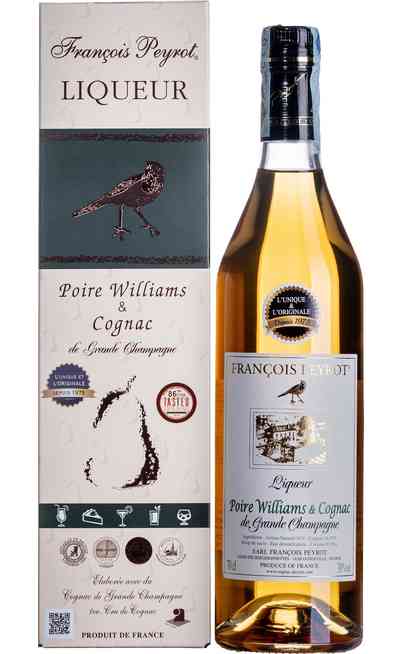 Likör Poire & Cognac verpackt