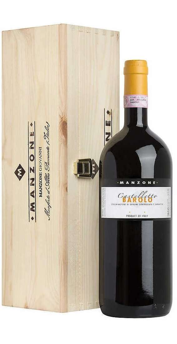 Magnum 1,5 Liter Barolo DOCG 2012 „Castelletto“ in Holzkiste