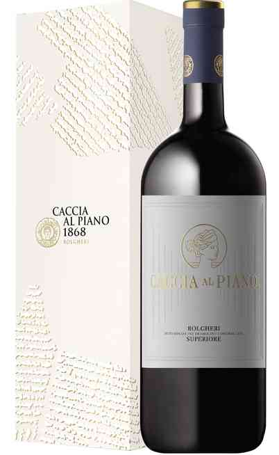 Magnum 1,5 Liter Bolgheri Superiore “CACCIA AL PIANO” DOC im Etui Magnum 1,5 Liter Bolgheri Superiore “CACCIA AL PIANO” DOC im Etui