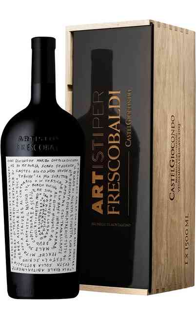 Magnum 1,5 Liter Brunello di Montalcino 2013 DOCG Artists für Frescobaldi in Holzkiste