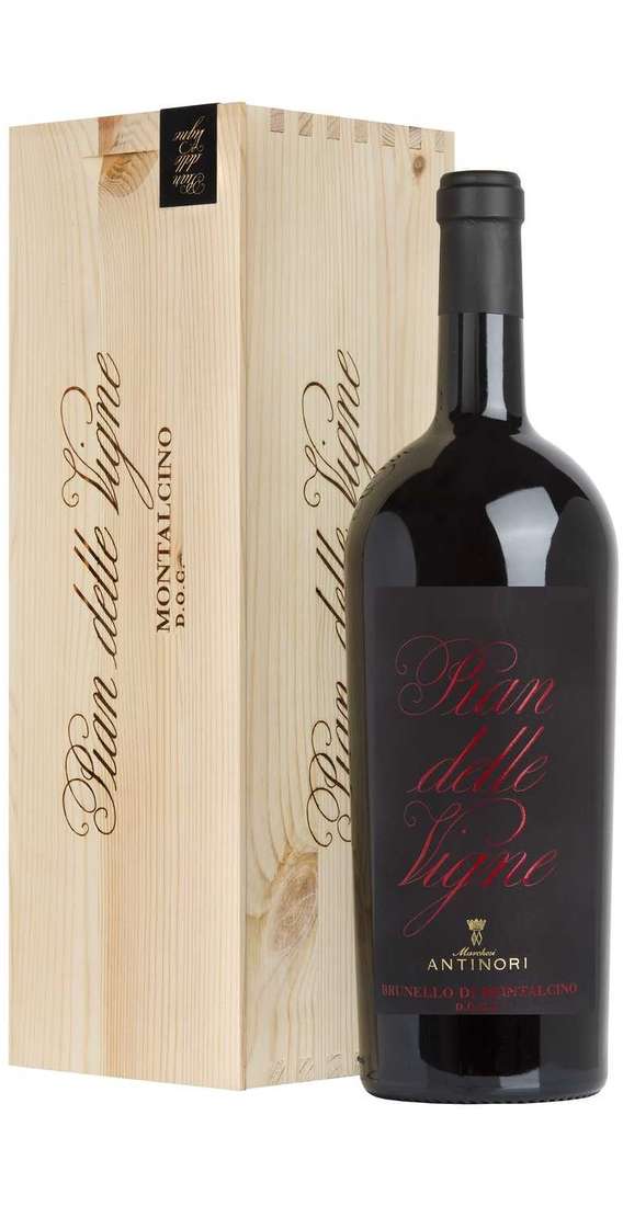 Magnum 1,5 Liter Brunello di Montalcino „Pian delle Vigne“ 2019 DOCG in Holzkiste