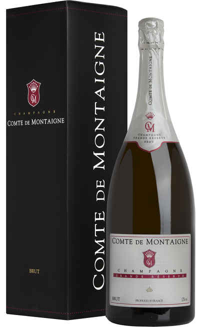 Magnum 1,5 Liter Champagne Grande Reserve Brut verpackt [COMTE DE MONTAIGNE]