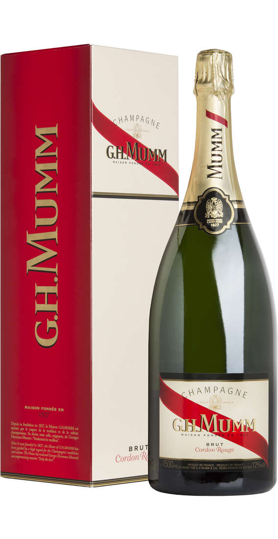 Magnum 1,5 Liter Champagner Brut Grand Cordon verpackt