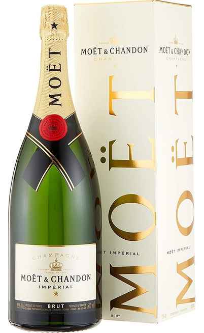 Magnum 1,5 Liter Champagner "MOET IMPERIAL" Verpackt [Moet Chandon]