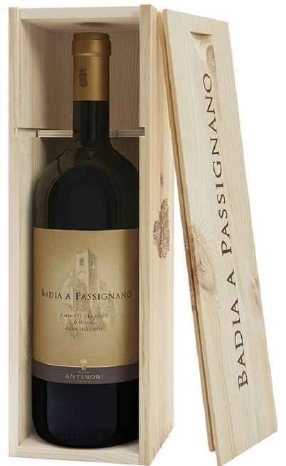 Magnum 1,5 Liter Chianti Classico Gran Selezione Tenuta Badia a Passignano DOCG in Holzkiste [Antinori]